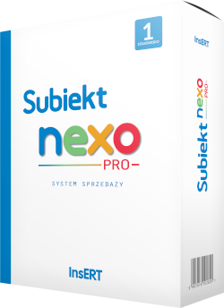 pudełko Subiekta nexo PRO